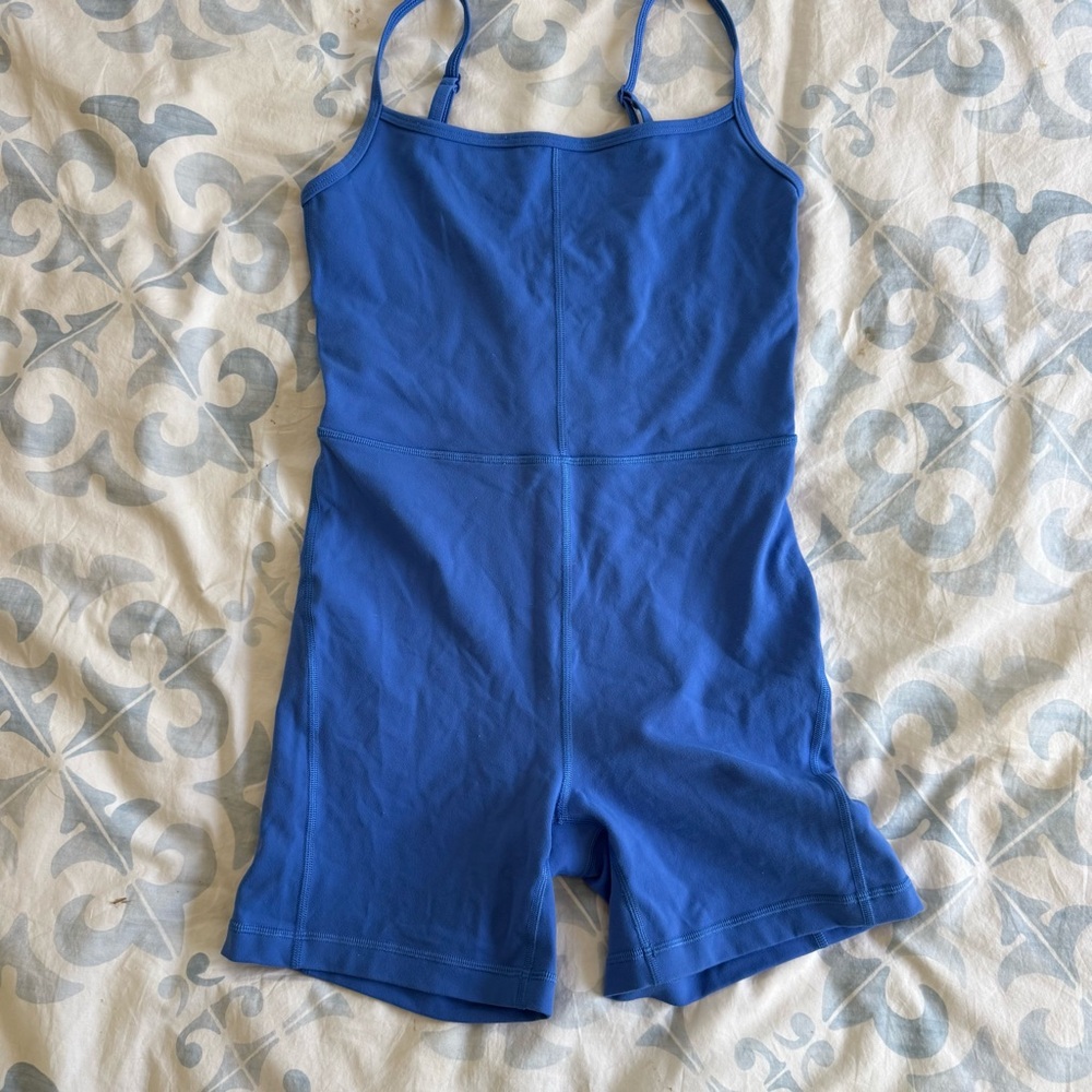 Aritzia Blue Romper Ozzie - Small